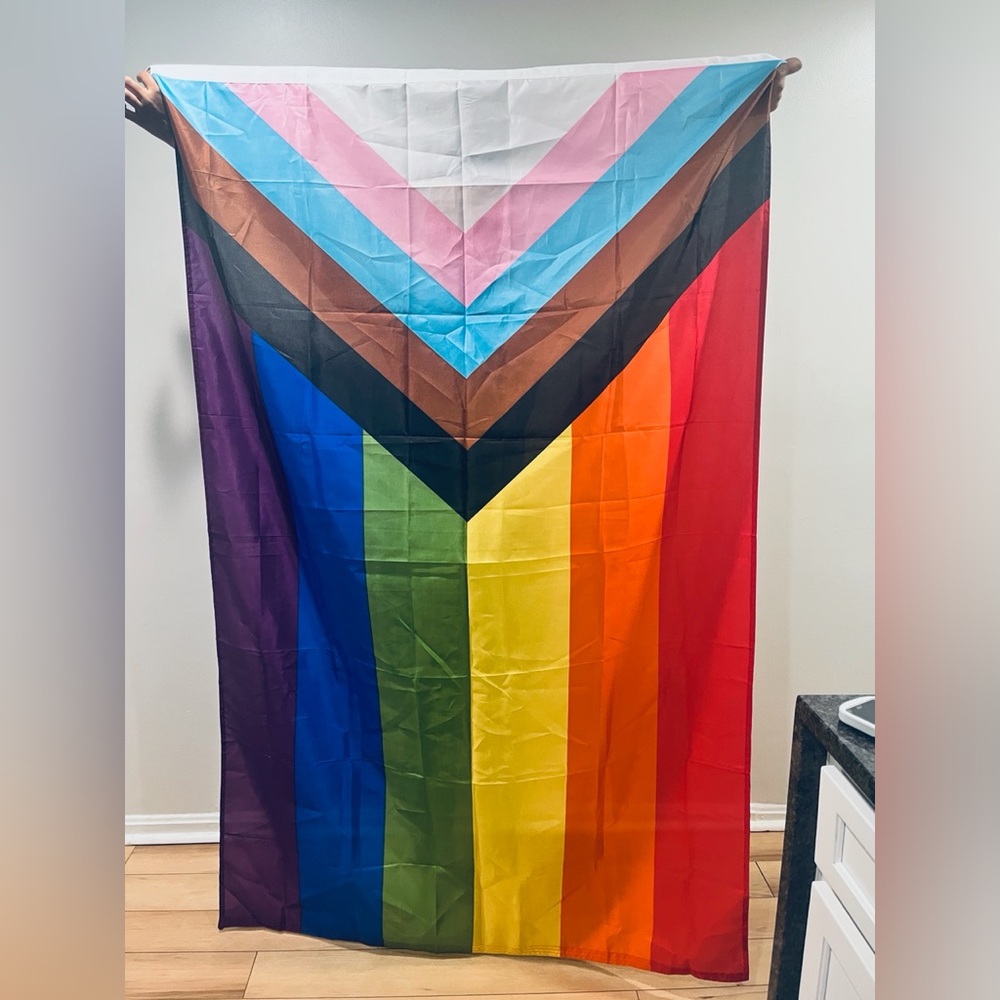 Giant pride flag